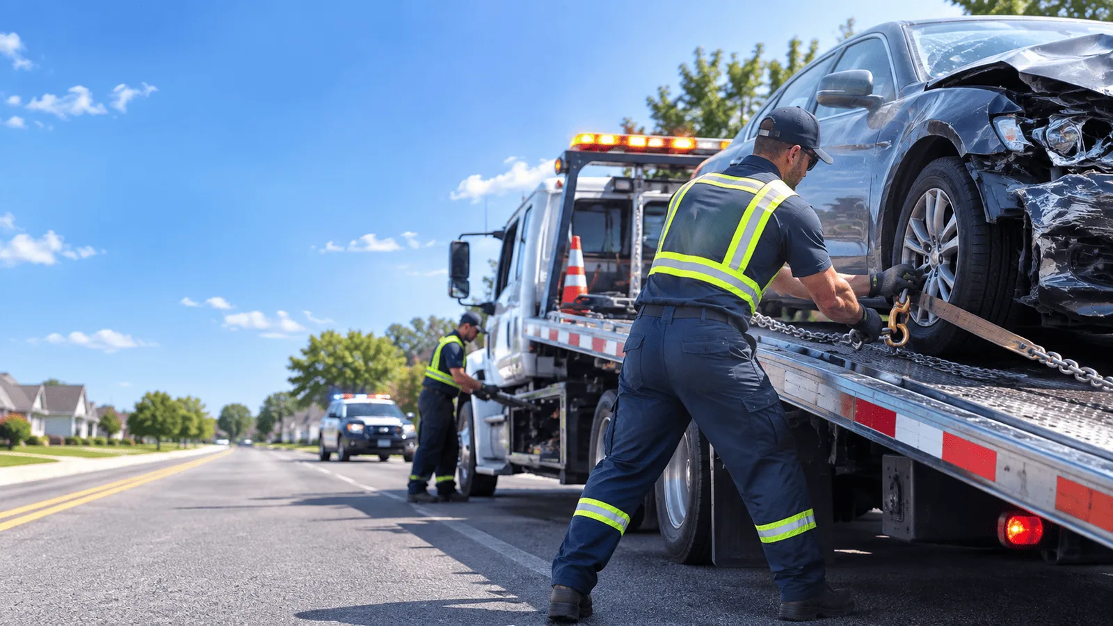 Accident Towing Service in Barbeau, MI near me